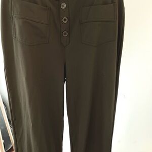 HALARA Women's Olive Wide Leg Pants